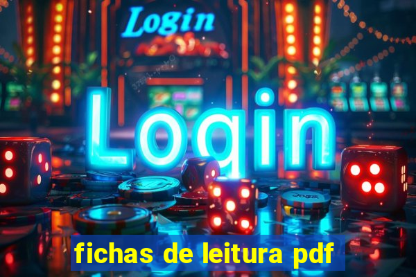 fichas de leitura pdf